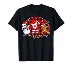 Weihnachten & Silvester - Frohe Weihnachten mit Dabbing T-Shirt von Weihnachts-Shirts T-Shirts von MK