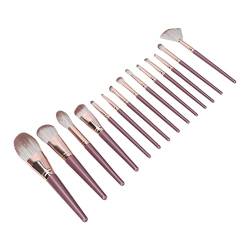 Lidschattenpinsel, Aluminiumrohr-Make-up-Pinsel-Set für Zuhause für Mädchen von Weikeya