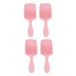 Vent Paddle Brush, 4 Stück Haarstyling-Entwirrungsbürste Ergonomischer Griff für Frauen für den Schönheitssalon von Weikeya