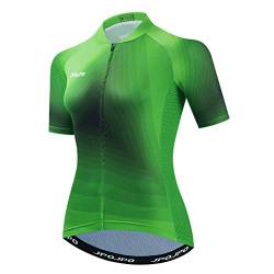 Damen Radtrikot Fahrradshirt Sommer Kurzarm Fahrradbekleidung, Cu0017, XXX-Large von WeimoMonkey