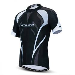 Herren Radtrikot MTB Bike Outdoor Sportbekleidung Lokomotive Weiß XXXL von Weimostar