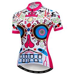 Radfahren Jersey Frauen Mountainbike Jersey Shirts Weibliche Rennrad Kleidung Pro Team MTB Tops Sommer Kleidung schwarz Größe M von Weimostar