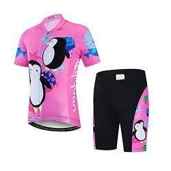 weimostar Radtrikot Shorts Set Gepolstert Anzug Kinder Fahrrad Tops Shirt Mountainbike Reiten, 227, XXL von Weimostar