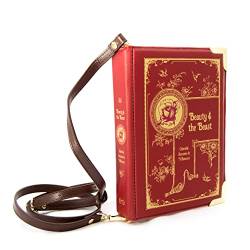 Well Read Die Schöne und das Biest Handtasche für Literaturliebhaber - Handtasche Damen Umhängetasche für Bücherfreunde von Well Read