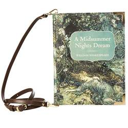 Well Read Ein Sommernachtstraum Handtasche für Literaturliebhaber - Handtasche Damen Umhängetasche für Bücherfreunde von Well Read