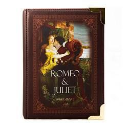 Well Read Geldbörse mit Buchmotiv für Literaturliebhaber – ideales literarisches Geschenk für Leser und Bücherwürmer – Handtasche & Umhängetasche, Romeo und Julia Brown, Small von Well Read