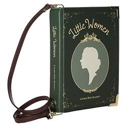 Well Read Little Women Handtasche für Literaturliebhaber - Handtasche Damen Umhängetasche für Bücherfreunde von Well Read