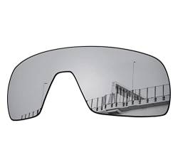 Well-aimed Ersatzgläser kompatibel mit Oakley Sutro S OO9462 Sonnenbrillen - weitere Optionen, Silber Iridium polarisiert, EinheitsgröÃŸe von Well-aimed