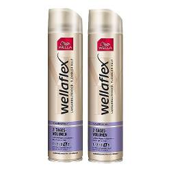 2er Wellaflex 2nd Day Volume Extra Strong Hold Blow Dry Spray 250ml von Wella Professionals