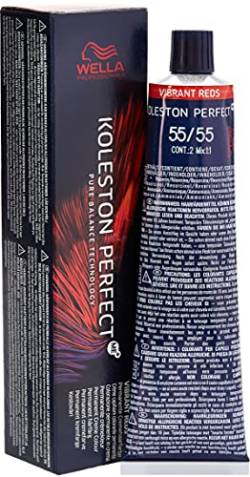 Wella Koleston Perfect ME+ 55/55 Hellbraun Intensiv Mahagoni Intensiv 60 ml von Wella Professionals