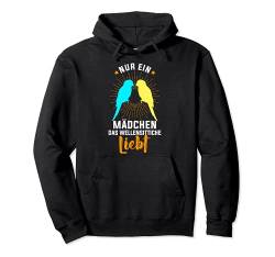 Nur ein Mädchen das Wellensittiche liebt Pullover Hoodie von Wellensittich Collection