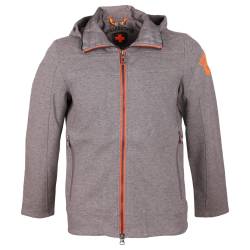 Wellensteyn Florida Men Herren Jacke greymelange/neonorange M von Wellensteyn