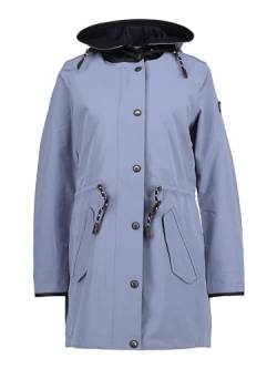 Wellensteyn SOMMERPARKA SOMP-994 SeSilEstAirTec Damen Sommer Parka, Größe:M, Farbe:Smokeblue/Midnightblue von Wellensteyn