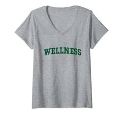 Damen Wellness T-Shirt mit V-Ausschnitt von Wellness
