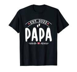Papa 2022 Loading Shirt Werdender Papa Geschenk Vatertag T-Shirt von Werdende Eltern Geschenk & Mama 2022 & Papa 2022