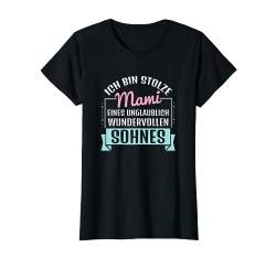 Frischgebackene Werdende Mama eines Sohnes Geburt Geschenk T-Shirt von Werdende Mamas & Mütter Mum Geburt Geschenk Ideen