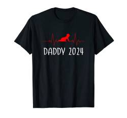 Herren Ich Werde Papa . Baby Ankündigung Papa loading 2024 T-Shirt von Werdender Papa - Geschenke für werdende Väter