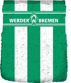 SV Werder Bremen Waschhandschuh 'Blockstreifen' von Werder Bremen