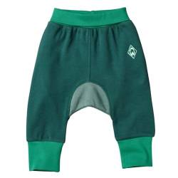 Werder Bremen GOTS Baby Baggy Pant Hose (grün, 56) von Werder Bremen