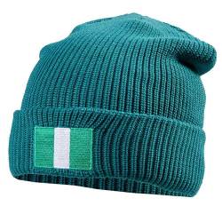 Werder Bremen SV Strickmütze Logo grün von Werder Bremen