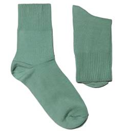 Weri Spezials Damen Gesundheits Socken Baumwolle mit weichem Gummirand Diabetiker (35-38, Gecko) von Weri Spezials
