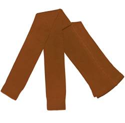 Weri Spezials Damen Leggings- Baumwolle - Warm und Modisch - in verschiedenen Muster- und Farbvariationen. (38-40, Ocker) von Weri Spezials