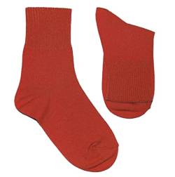 Weri Spezials Herren Gesundheits Socken Baumwolle Diabetiker mit dem weichen Rand ohne Gummi (43-46, Bratapfel) von Weri Spezials