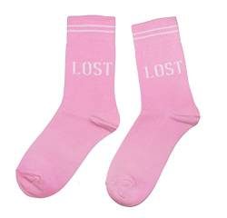 Weri Spezials Herrensocken Business Casual Funny Socken mit klassischen Muster- und Farbvariationen mit hohem Baumwollanteil. (43-46, Rosa Lost) von Weri Spezials