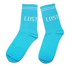 Weri Spezials Herrensocken Business Casual Funny Socken mit klassischen Muster- und Farbvariationen mit hohem Baumwollanteil. (43-46, Türkis Lost) von Weri Spezials
