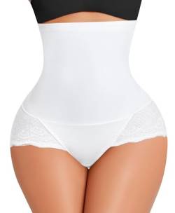 Werkiss Damen Shapewear Bauchweg Unterwäsche(Weiß-damennew-381de, 2XL) von Werkiss