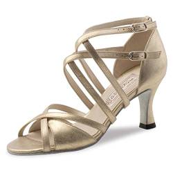 Werner Kern - Damen Tanzschuhe Eva 6.5, Perl Nude(Gold), 38 EU(5) von Werner Kern