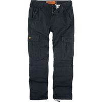 West Coast Choppers - Rockabilly Cargohose - Caine Ripstop Cargo Pants - S bis 3XL - für Männer - Größe L - schwarz von West Coast Choppers