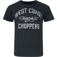 West Coast Choppers T-Shirt - Motorcycle Co. - S bis 3XL - für Männer - Größe XXL - schwarz von West Coast Choppers