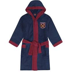 West Ham United FC - Herren Fleece-Bademantel - Offizielles Merchandise - ideales Geschenk für Fußballfans - XXL von West Ham United FC