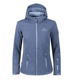 Westfjord Damen Softshell Jacke Eldfjall, Klippenblau, Größe XL von Westfjord