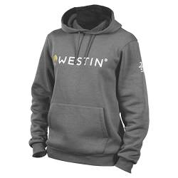 Westin Hoodie Iron Grey - Angelpullover, Größe:S von Westin