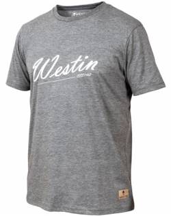 Westin Old School T-Shirt Grey Melange - Tshirt , Größe:S von Westin