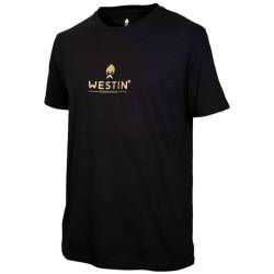 Westin Style T-Shirt Black - Angelshirt, Größe:L von Westin