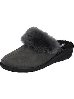 Westland Damen Clogs Avignon 306, Frauen Slipper,Weite F (Normal),Freizeitschuhe,Plateau-Sohle,Schlupfschuhe,Slip-ons,Grau (anthrazit),39 EU / 6 UK von Westland