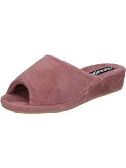 Westland Damen Pantoffeln Marseille, Frauen Hausschuhe,Weite G (Normal),hausschlappen,hauslatsch,hofschuh,pantine,treter,Altrosa,41.5 EU / 7.5 UK von Westland