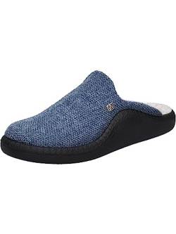 Westland Damen Pantoffeln Monaco D 149, Frauen Hausschuhe,Weite F 1/2 (Normal),House-Slipper,patschen,schlapfen,drinnen,blau / 500,40 EU / 6.5 UK von Westland