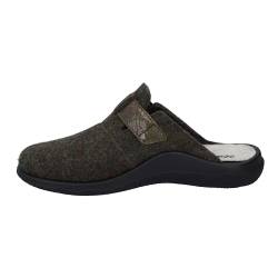 Westland Damen Pantoffeln Roubaix 04,Weite G (Normal),Wechselfußbett,schluepfschuhe,Slip-ons,Backless Slipper,Mules,Grün (Oliv-Kombi),37 EU / 4 UK von Westland