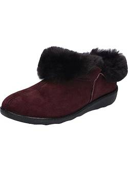 Westland Damen Pantoletten Avignon 102, Frauen Hausschuhe,Weite F (Normal),schlapen,Home-Slipper,House-Slipper,drinnen,Rot (aubergine),41 EU / 7 UK von Westland