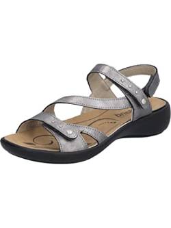 Westland Damen Riemchensandalen Ibiza 70,Weite G (Normal),Wechselfußbett,Freizeitschuhe,offene Schuhe,Strandschuhe,anthrazit,43 EU / 9 UK von Westland