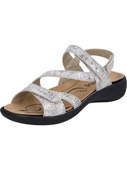 Westland Damen Riemchensandalen Ibiza 70,Weite G (Normal),Wechselfußbett,offene Schuhe,Strandschuhe,Sandaletten,beige-Multi,37 EU / 4 UK von Westland