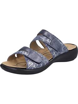 Westland Damen Riemchensandalen Ibiza 81,Weite G (Normal),Wechselfußbett,bequem,flach,sommerschuhe,freizeitschuhe,Blau (ocean-kombi),38 EU / 5 UK von Westland