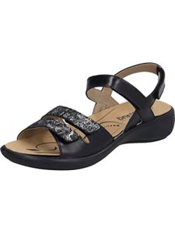 Westland Damen Riemchensandalen Ibiza 86,Weite G (Normal),Wechselfußbett,Strandschuhe,Sandaletten,Sommersandalen,schwarz-Kombi,42 EU / 8 UK von Westland