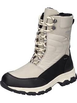 Westland Damen Snowboots Chambery 02,Weite G (Normal),Wechselfußbett,wasserdicht,canadians,boots,winterstiefel,schwarz-offwhite,40 EU / 6.5 UK von Westland