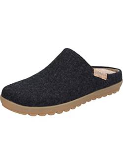 Westland Herren Pantoffeln Clermont 01,Weite G (Normal),Wechselfußbett,schlapen,Home-Slipper,House-Slipper,patschen,Grau (anthrazit),41 EU / 7 UK von Westland