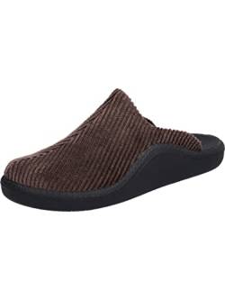 Westland Herren Pantoffeln Monaco 220, Männer Hausschuhe,Weite H (Weit),Indoor,daheim,zuhause,Freizeitschuhe,bequem,Mules,braun,40 EU / 6.5 UK von Westland